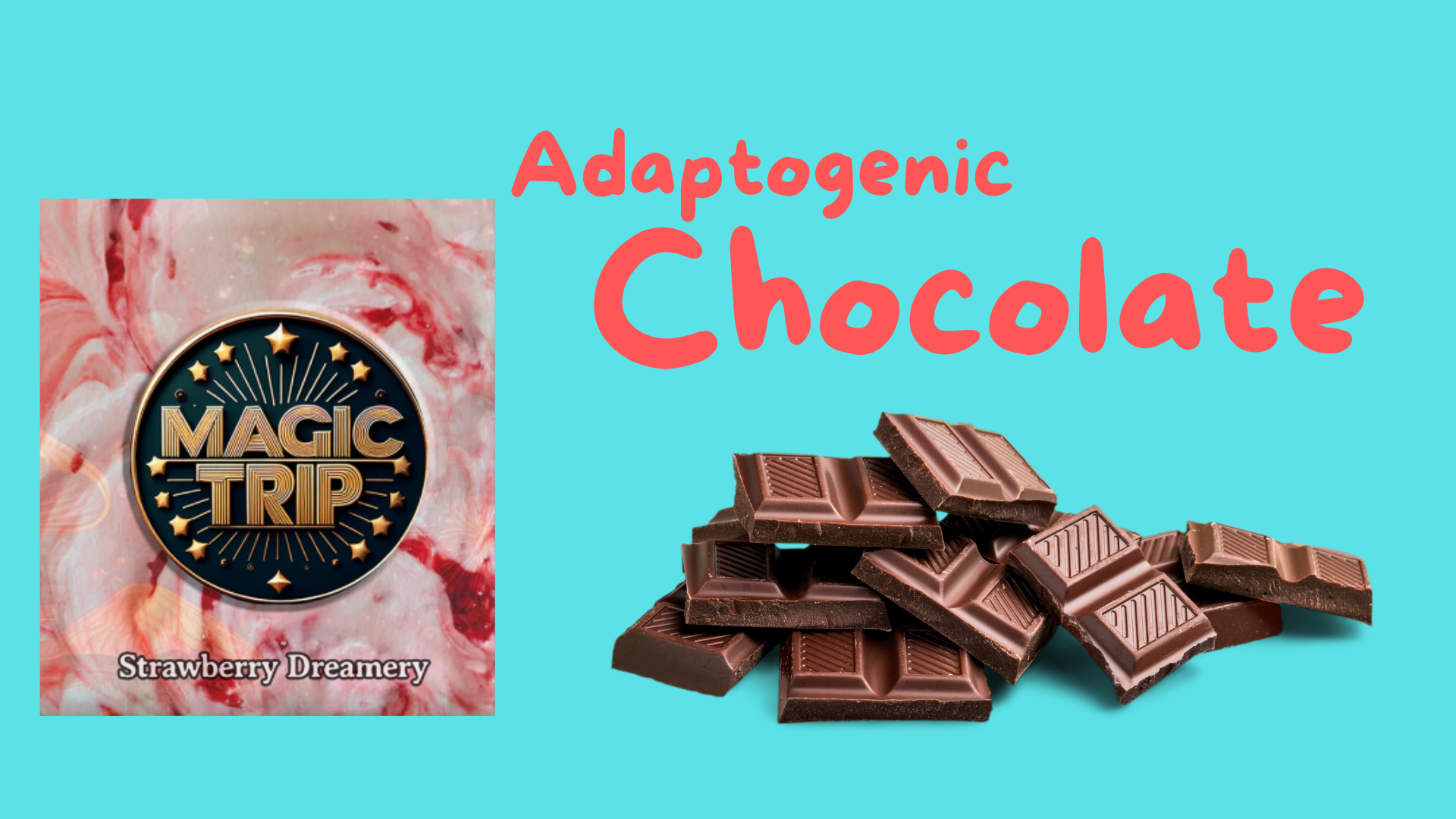 Elevate Your Snacking Experience with Magic Trip Adaptogenic Chocolate