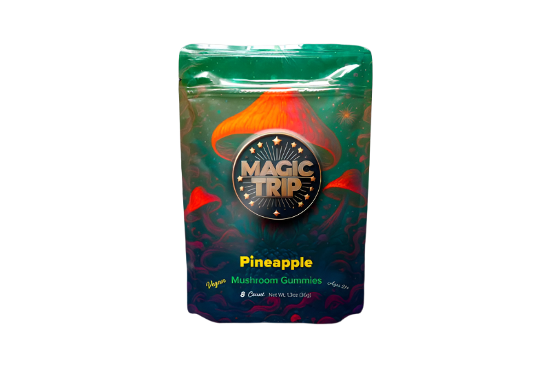 Magic Trip Pineapple Vegan Mushroom Gummies